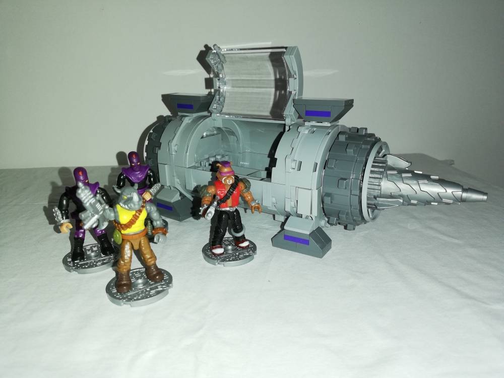 mega bloks technodrome instructions