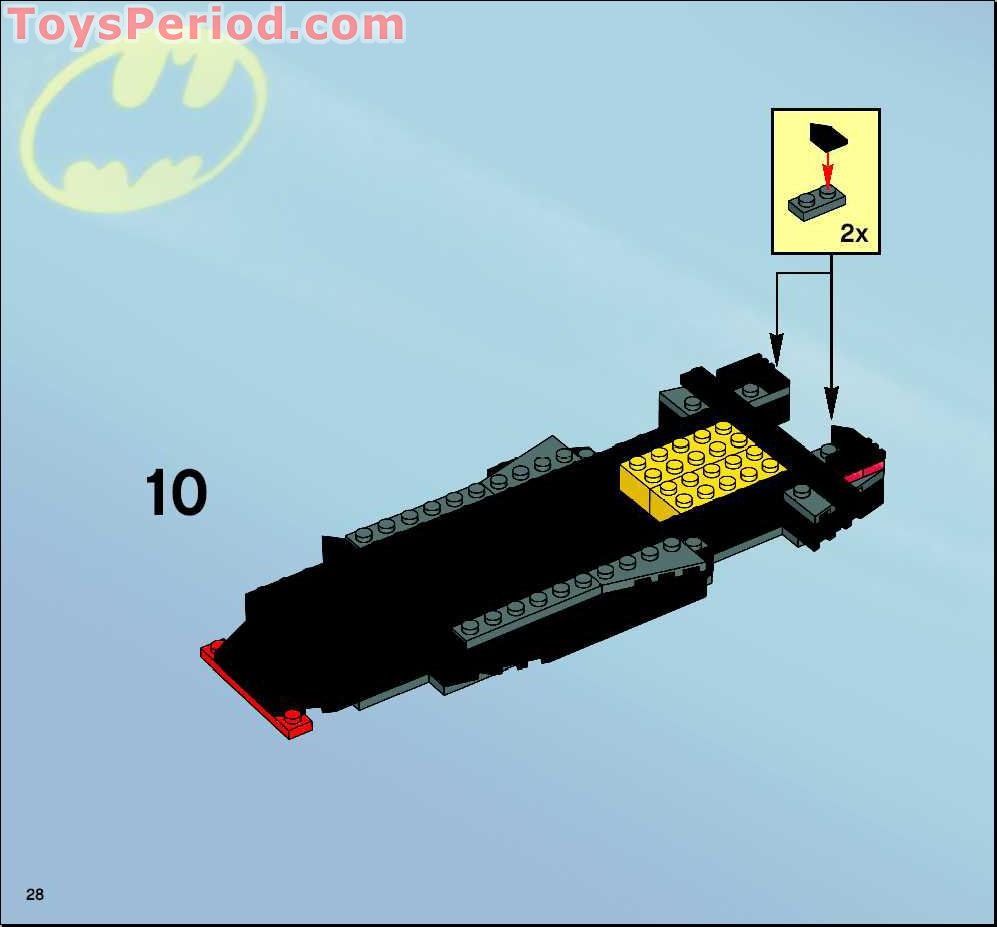 custom lego batpod instructions