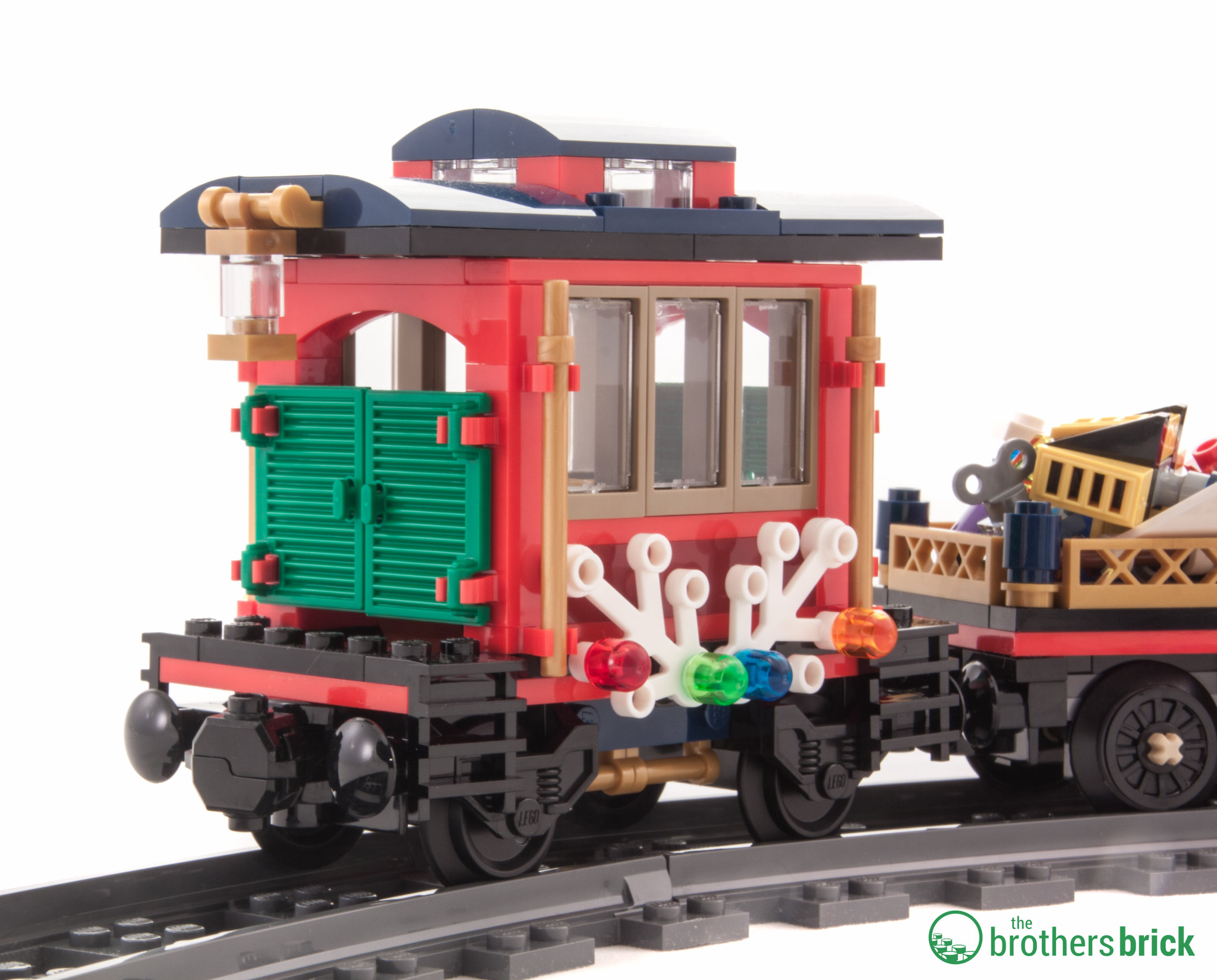 lego holiday train instructions 2016