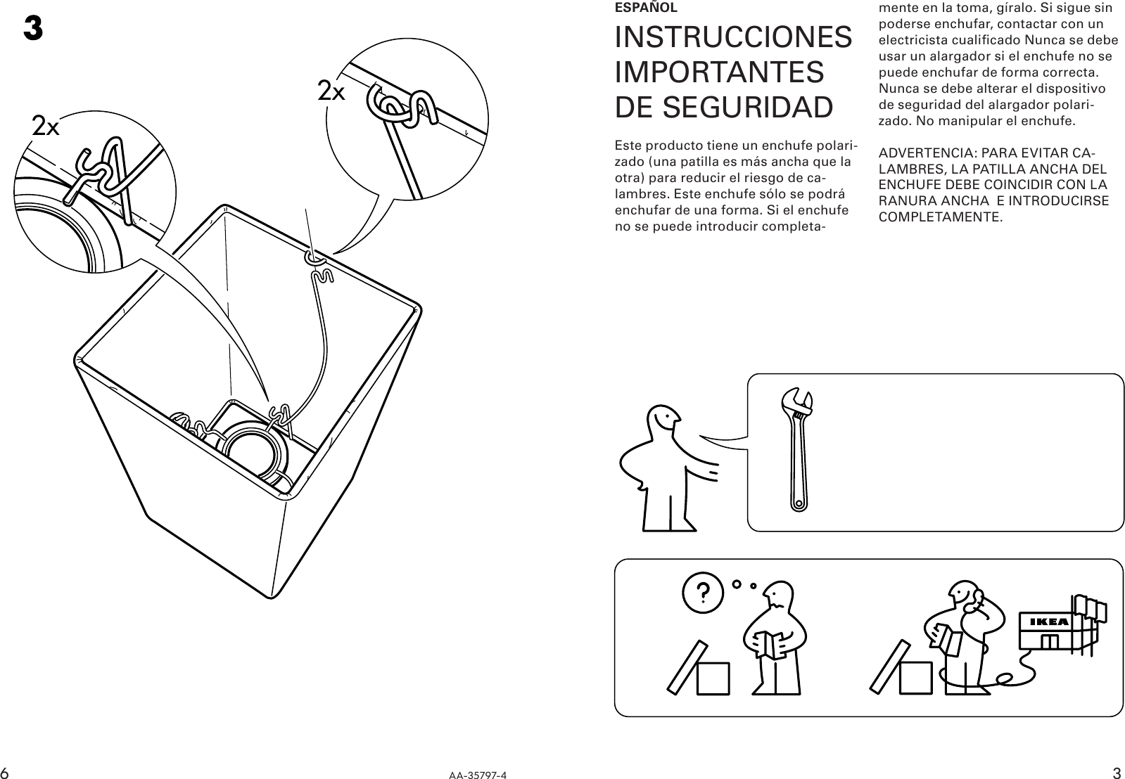 discharge lamp operating instruction