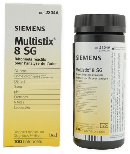 siemens urinalysis test strips instructions