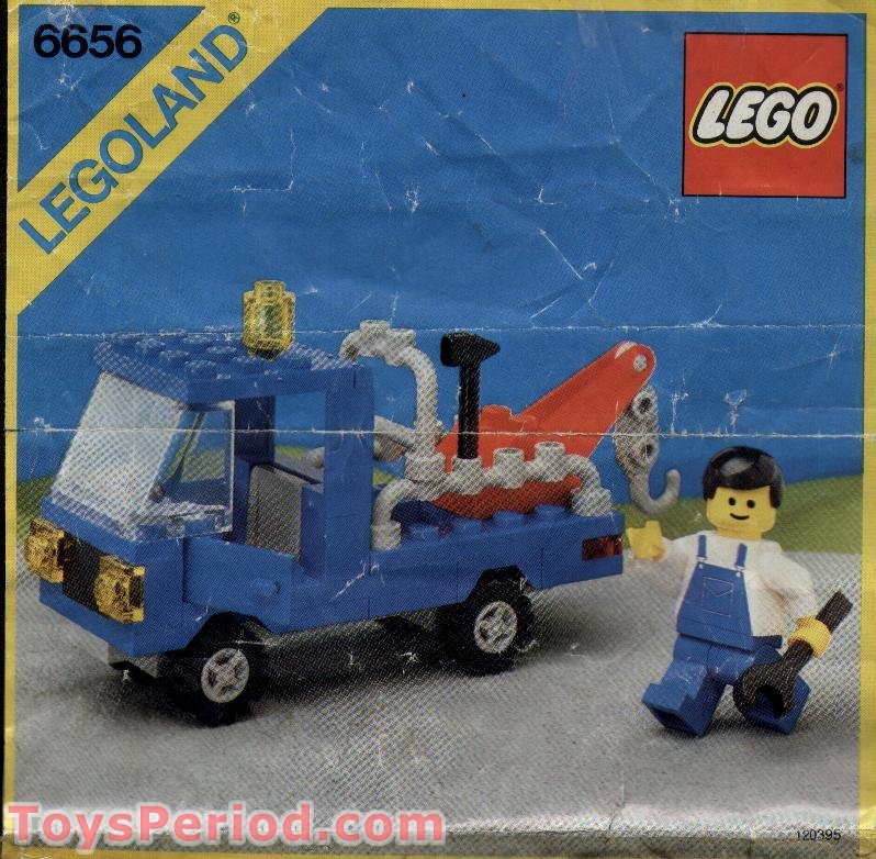 how to build a lego tow truck instructions