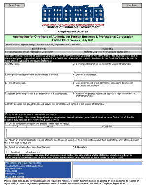 form bra-25 instructions