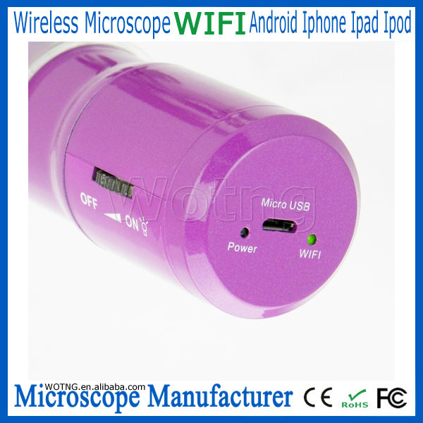 instructions wireless microscope 500x