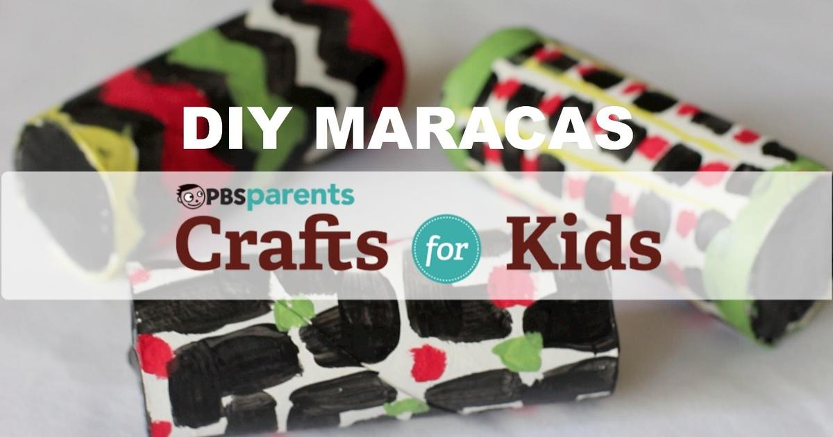 maracas craft kids instruction