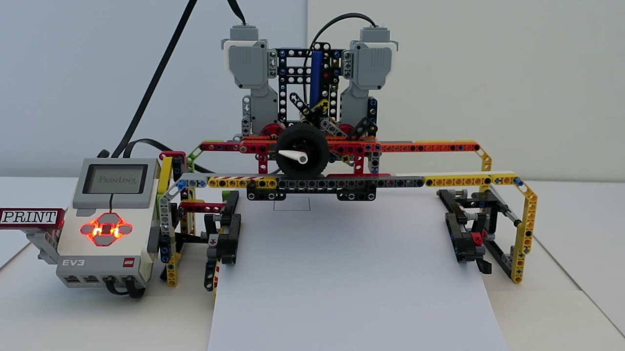 lego mindstorms banner printer instructions