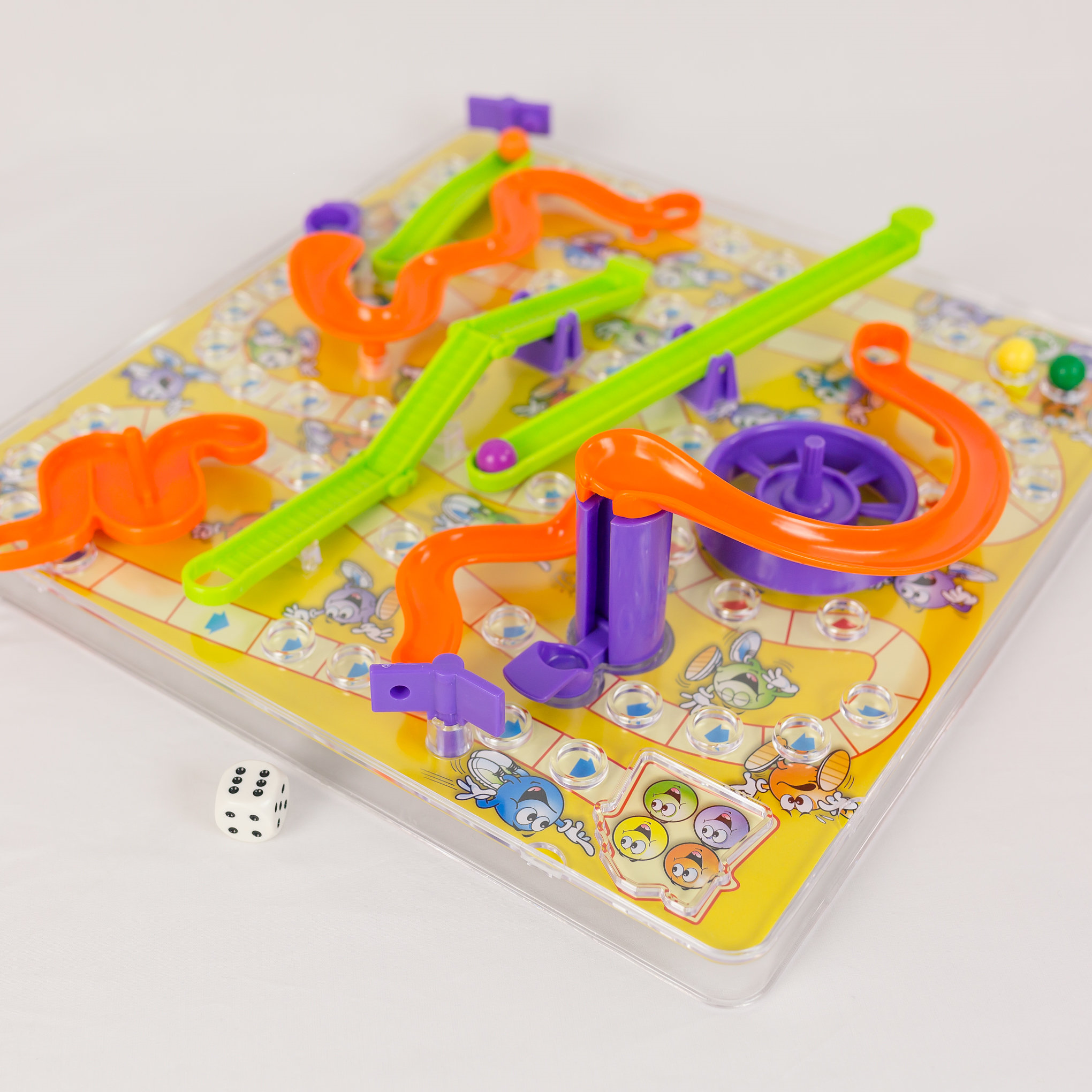 3d action snakes and ladders instructions