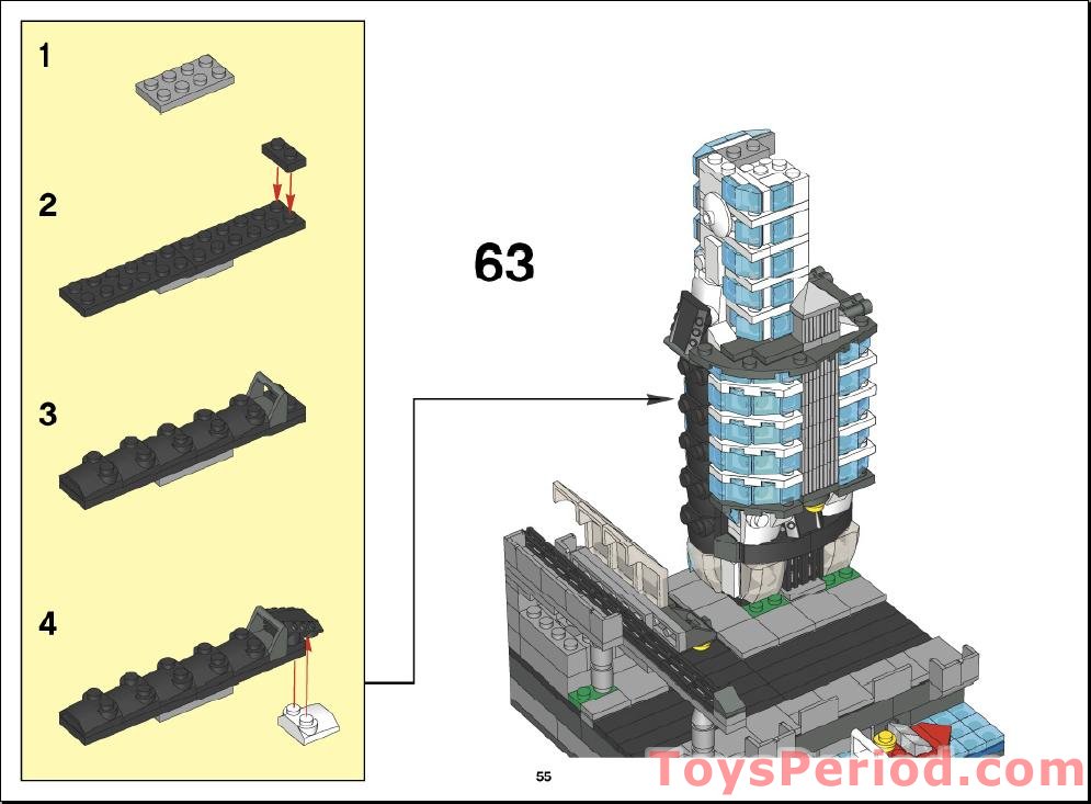 lego london skyline instructions