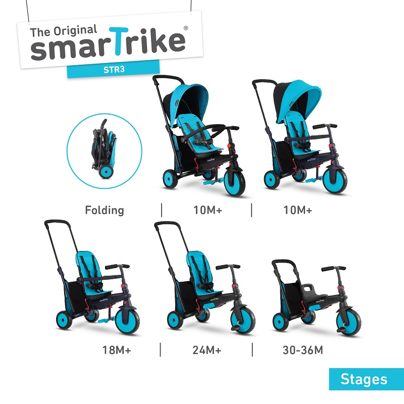 smart trike dream blue instructions