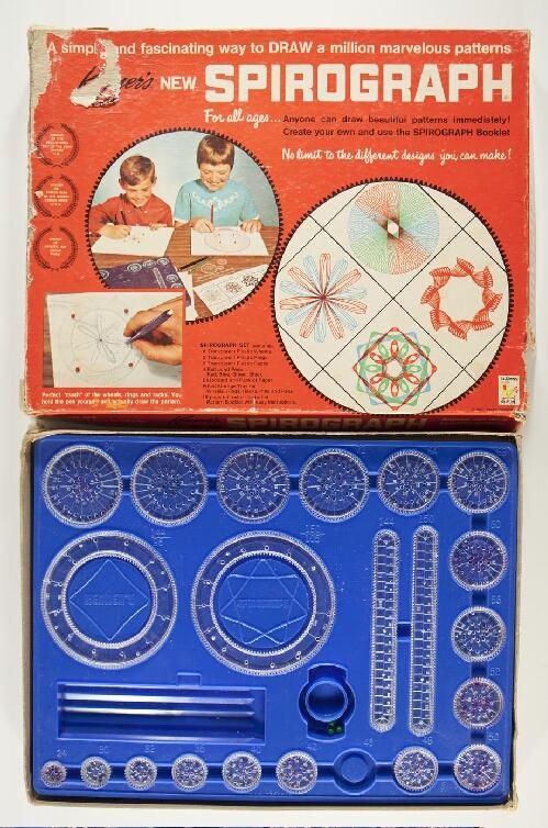 the original spirograph design set instructions