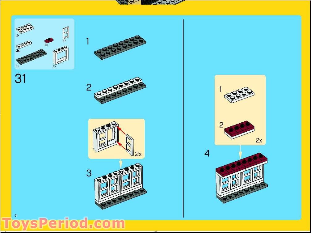 lego 4954 building instructions