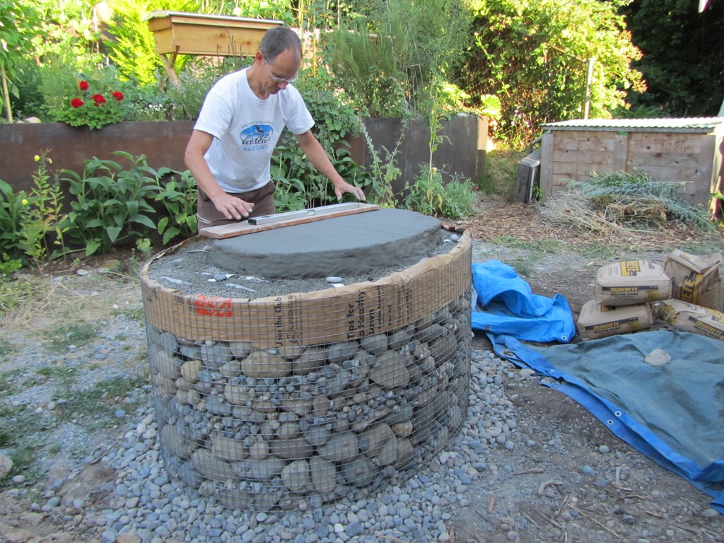 instructions for building a cob oven