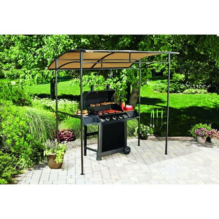 mainstays curved grill shelter assembly instructions