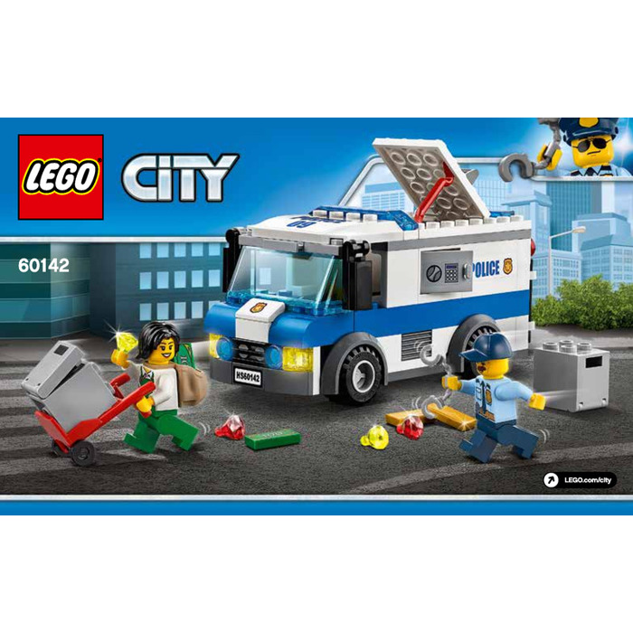 lego city police transporter instructions