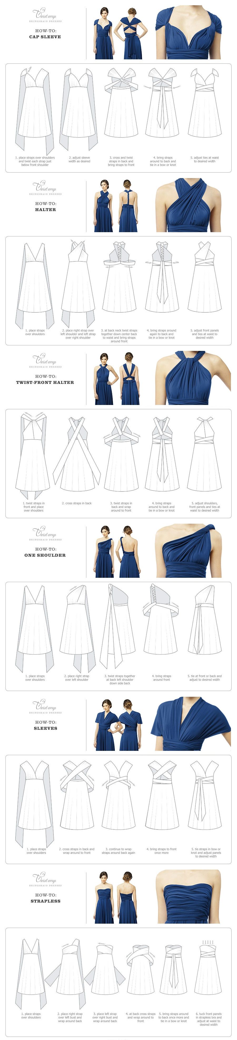 twist and wrap dress instructions