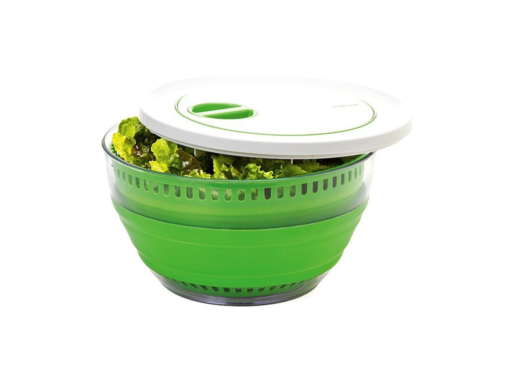 progressive collapsible salad spinner instructions