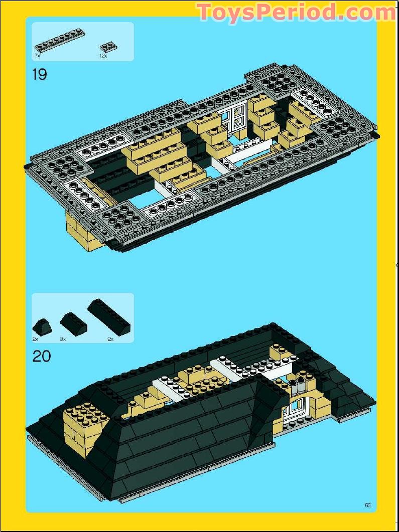 lego 4954 building instructions