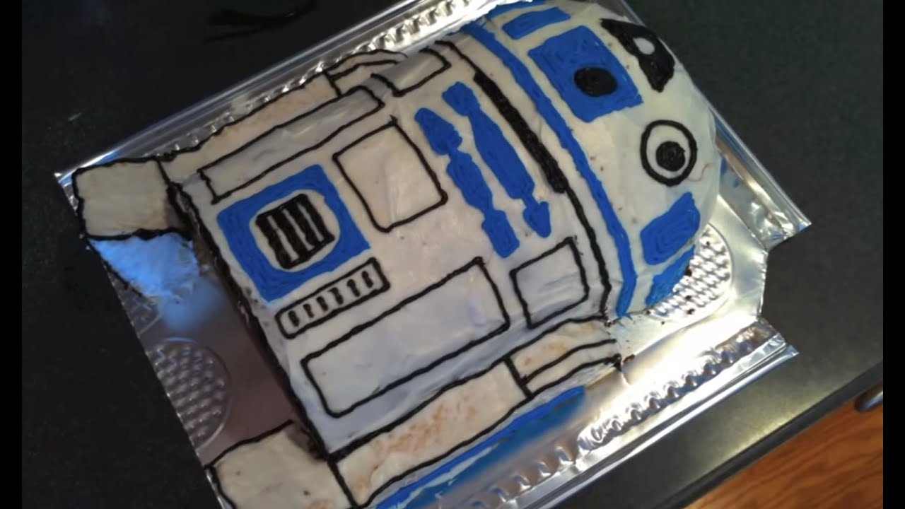 r2d2 cake pan instructions