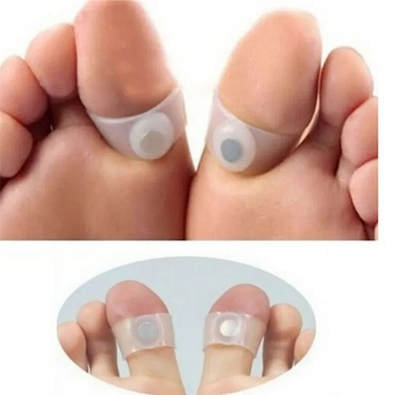 slimming silicone magnetic toe ring instructions