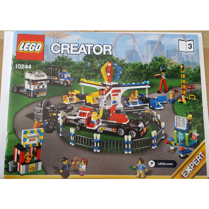 lego fairground ride instructions