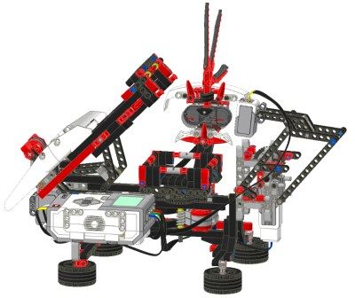 lego robot arm building instructions