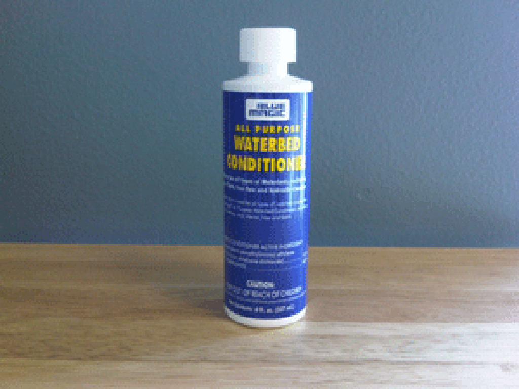 blue magic waterbed conditioner instructions