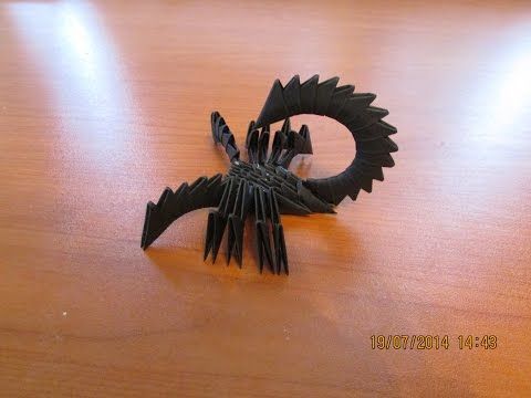 3d origami pieces folding instructions