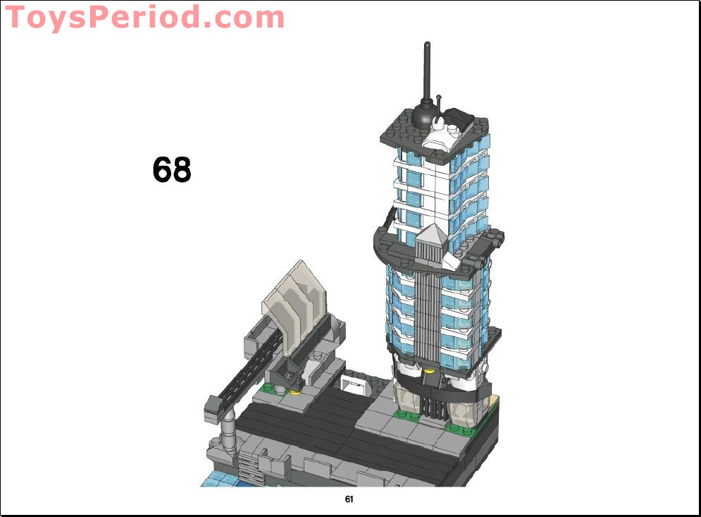 lego london skyline instructions