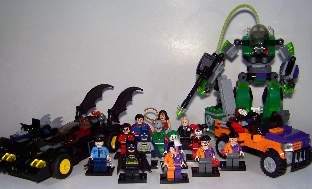 batmobile and the two face chase lego set instructions