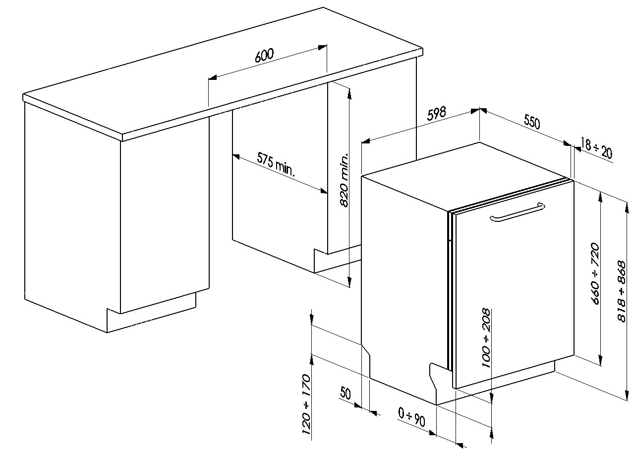 baumatic dishwasher white instructions