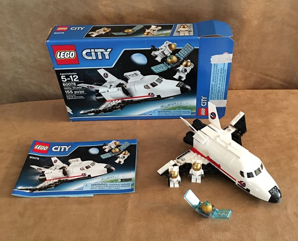 lego city space utility shuttle instructions