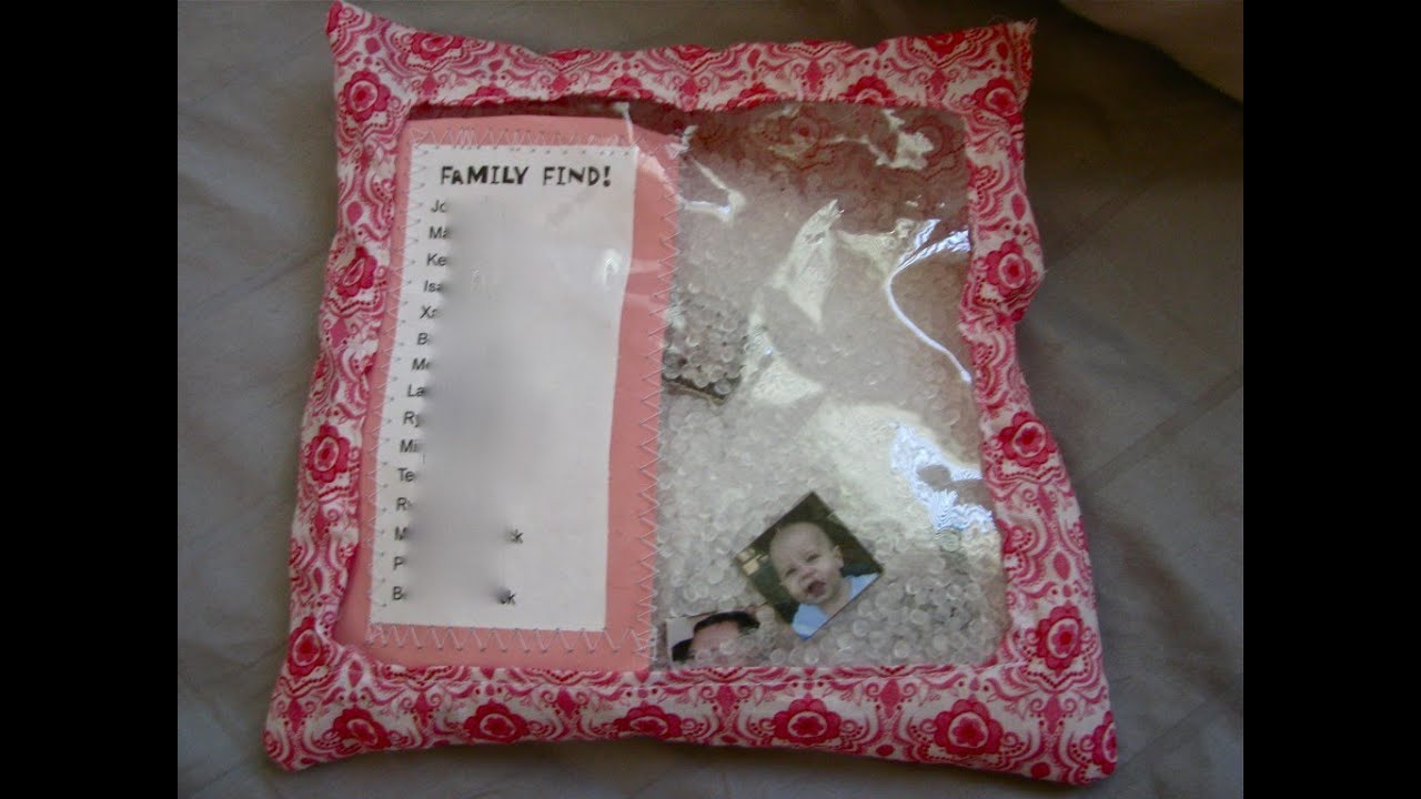 how to make a family find i spy bag instructions