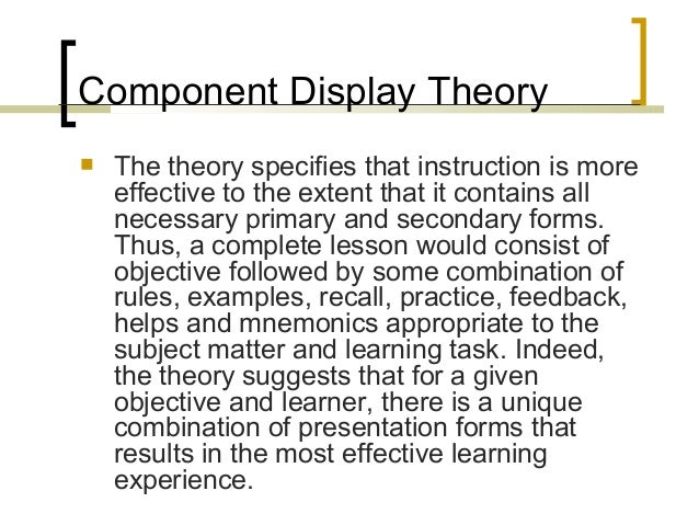 define instructional design principles