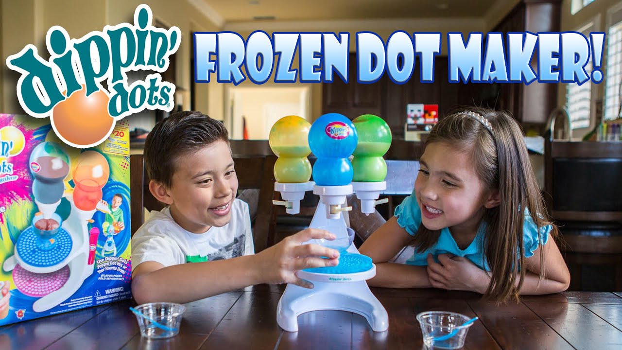 dippin dots frozen dot maker instructions