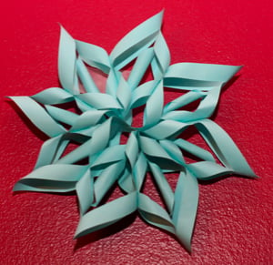 how to make paper snowflakes easy instruction