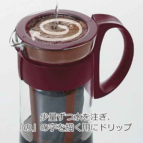 hario mizudashi cold brew iced coffee instructions