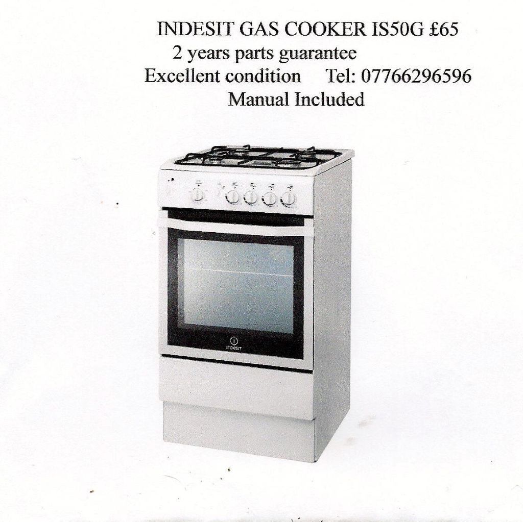 indesit range cooker instructions