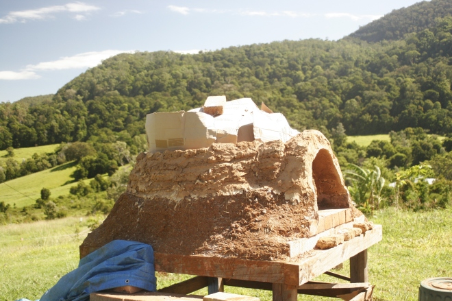instructions for building a cob oven