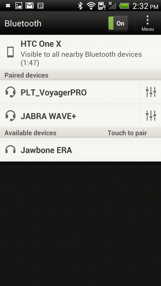 jabra jawbone bluetooth pairing instructions