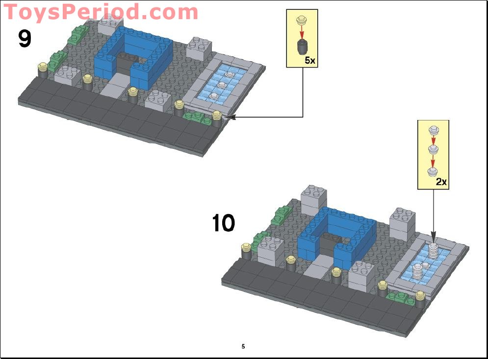 lego london skyline instructions