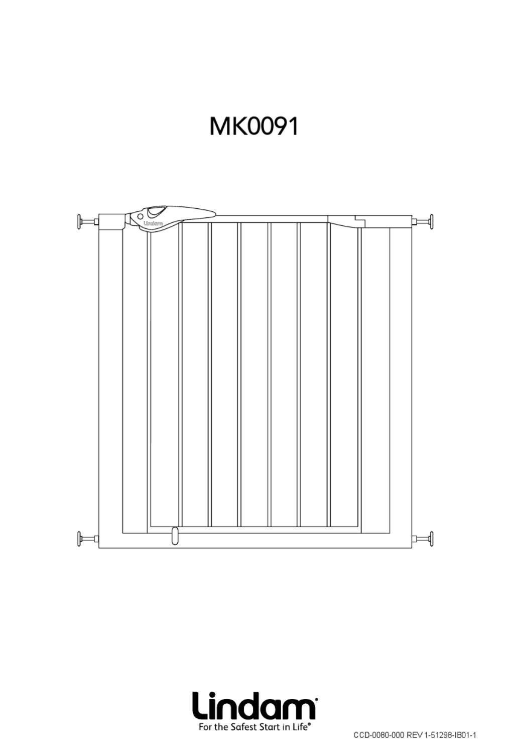 lindam easy fit plus deluxe safety gate instructions