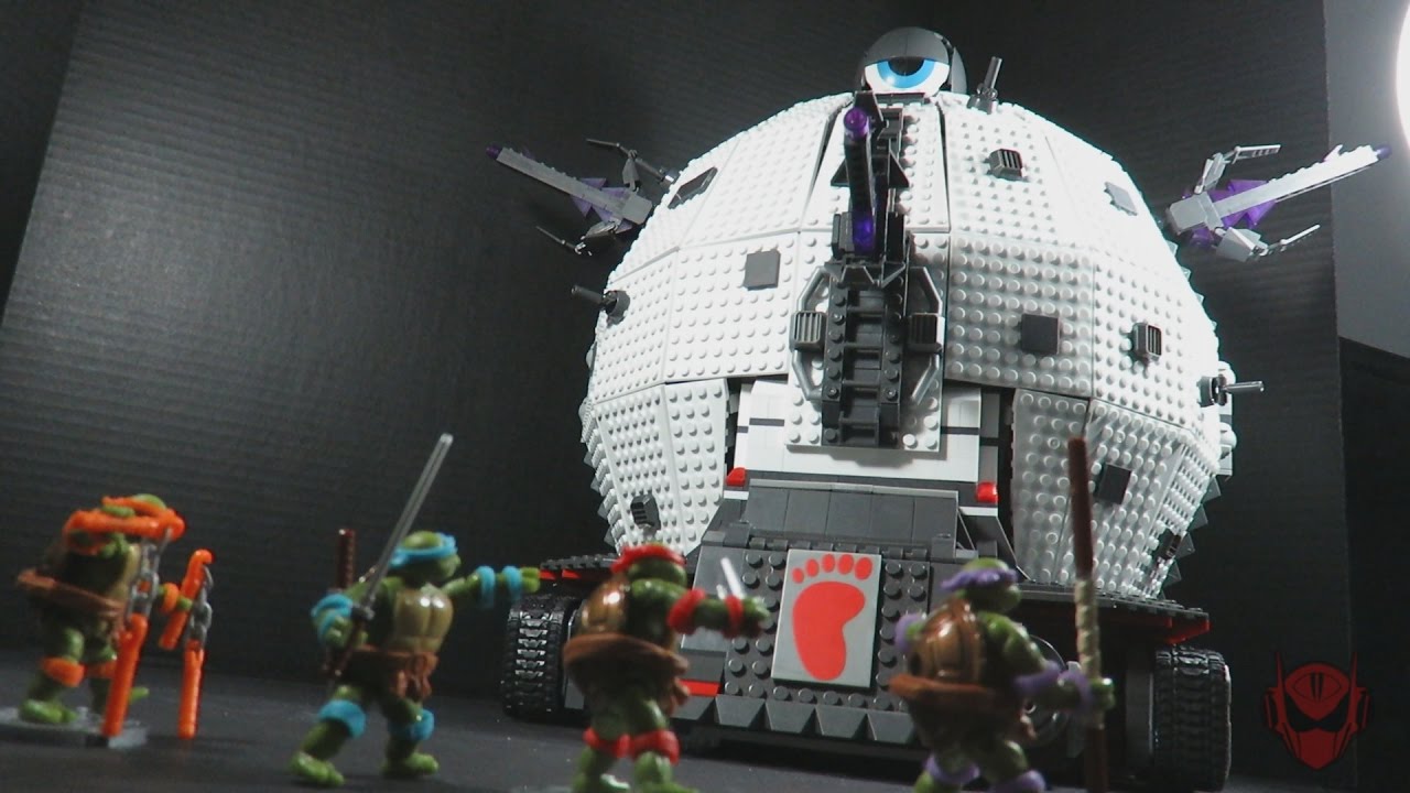 mega bloks technodrome instructions