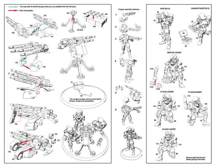 tyranid warrior assembly instructions