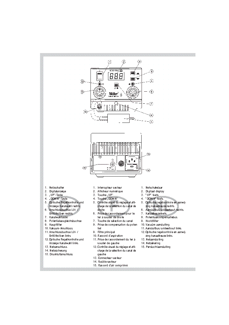 weller wd2 instruction manual